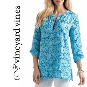 NWT Vinyard Vines Starfish & Coral Print Tunic